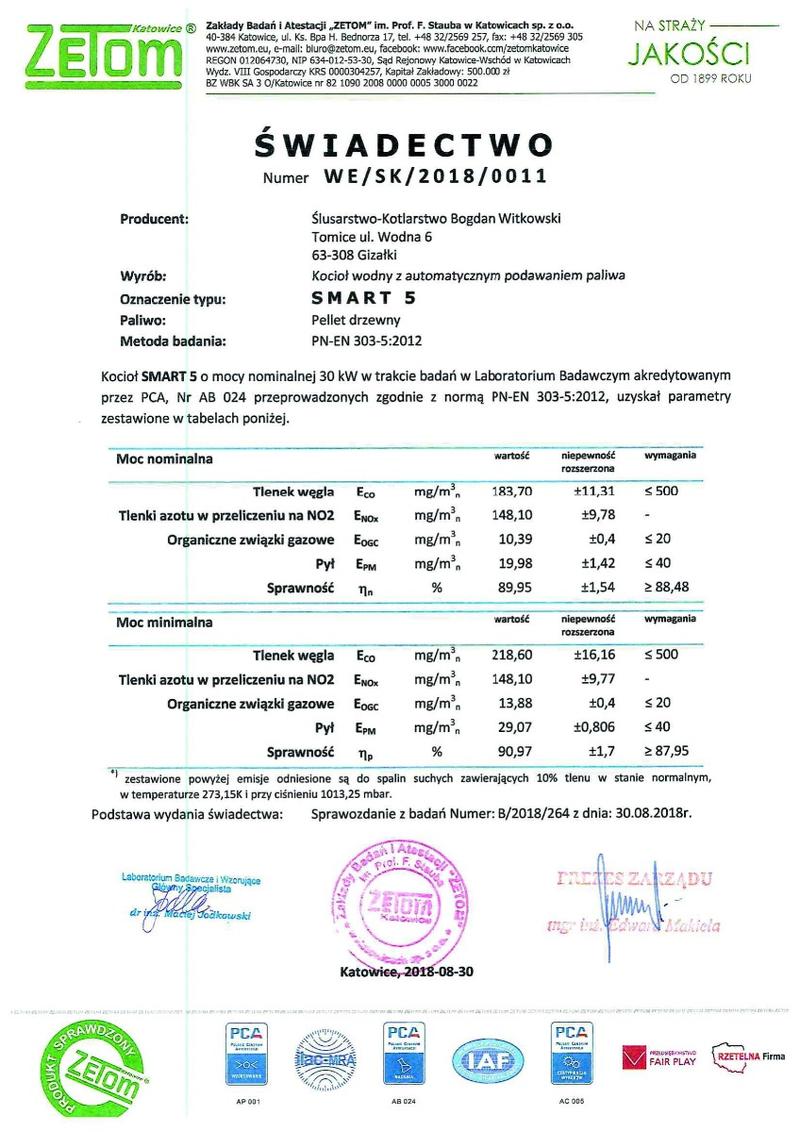 Certyfikacja pelletu i normy jakości