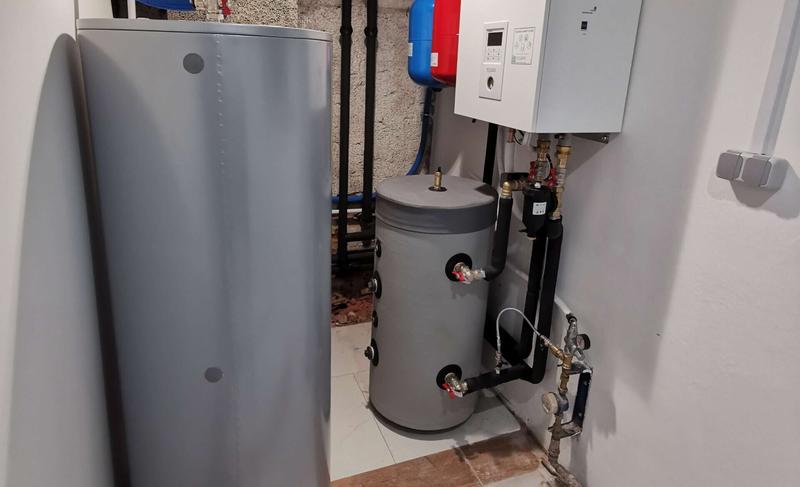 Instalacja bufora ciepła