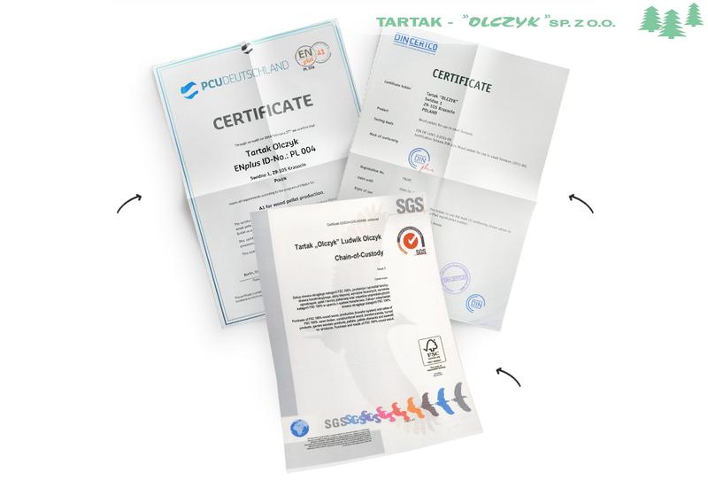 Kroki do uzyskania certyfikatu dla producentów pelletu